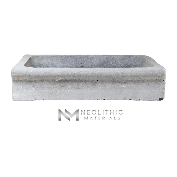 Antique Belgian Bluestone Trough Sink - Image 1